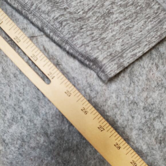 Lululemon Leggings Womens 4 Pure Practice  Heathered Slate Gray Yoga Run Gym - Picture 5 of 10